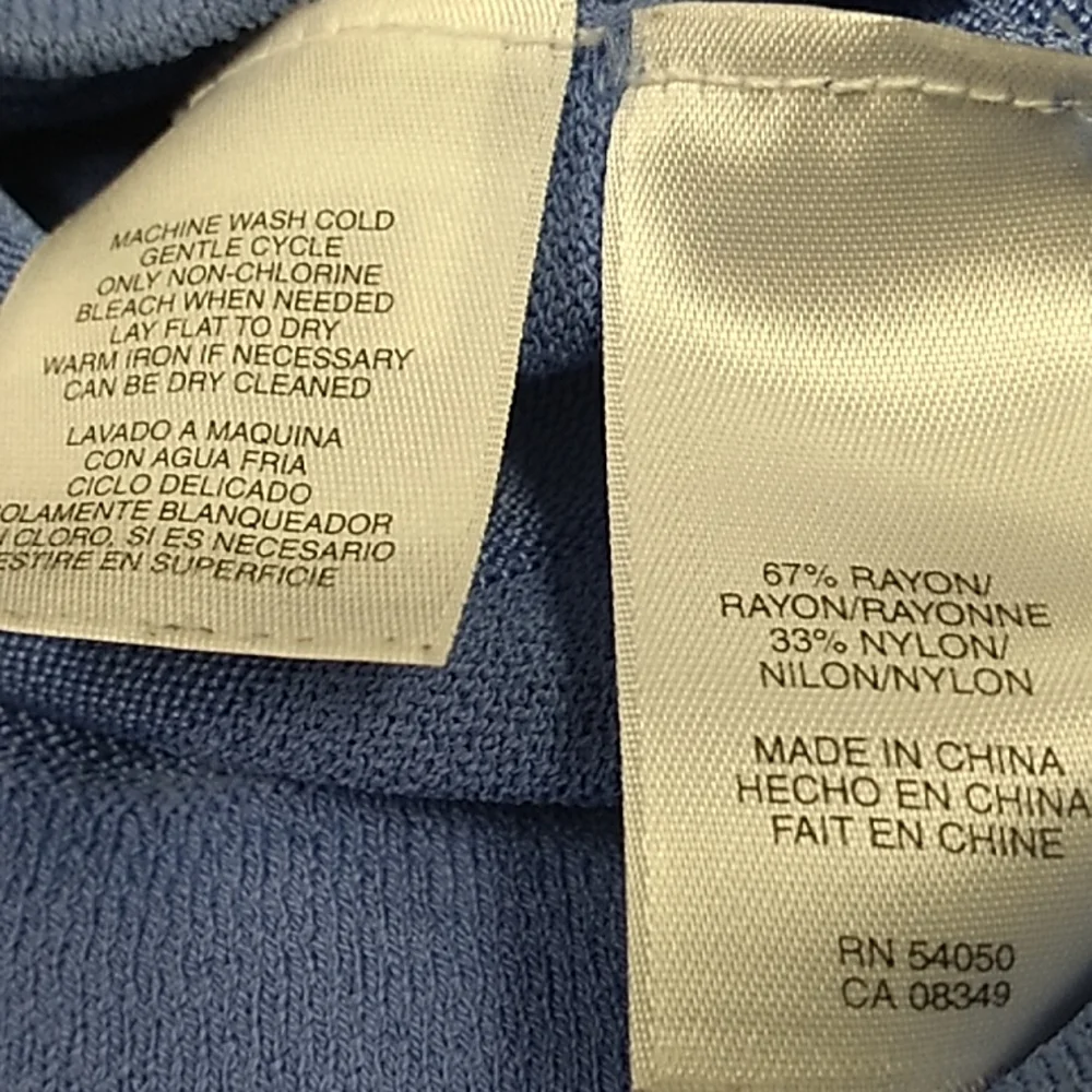 Jones New York Collection sweater, lilac or periwinkle XL - Picture 5 of 6